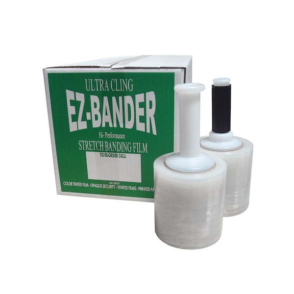 Film Stretch EZ Band 5"x90x1000' Clear, PK12